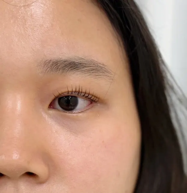 Eyes looking bigger after the keratin ampoule perm