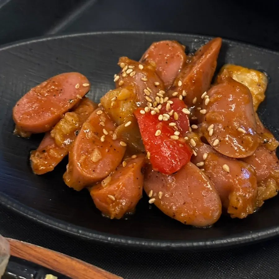 Assorted side dish plates