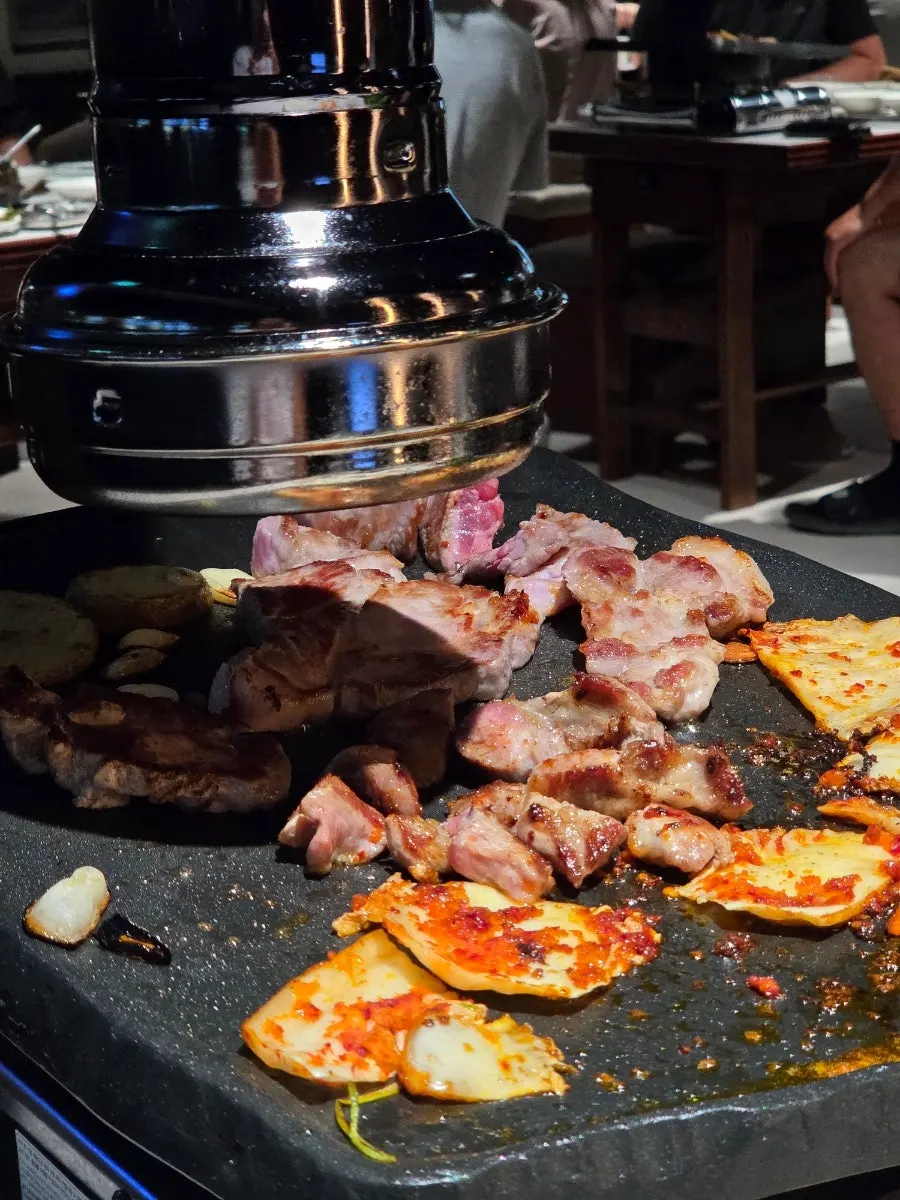 A chewy piece of grilled special cut meat