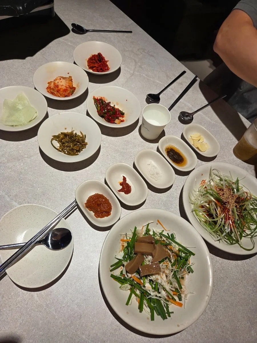 Risan's side dish spread