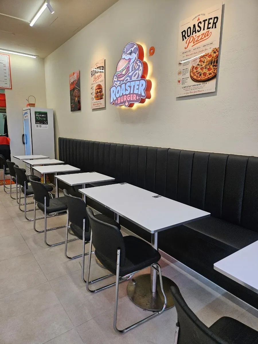 Bar seating good for solo dining