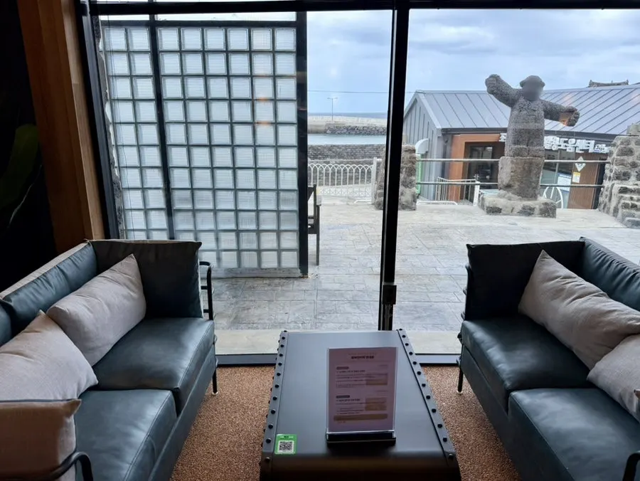 Seating inside the 1st floor of Robain Coffee