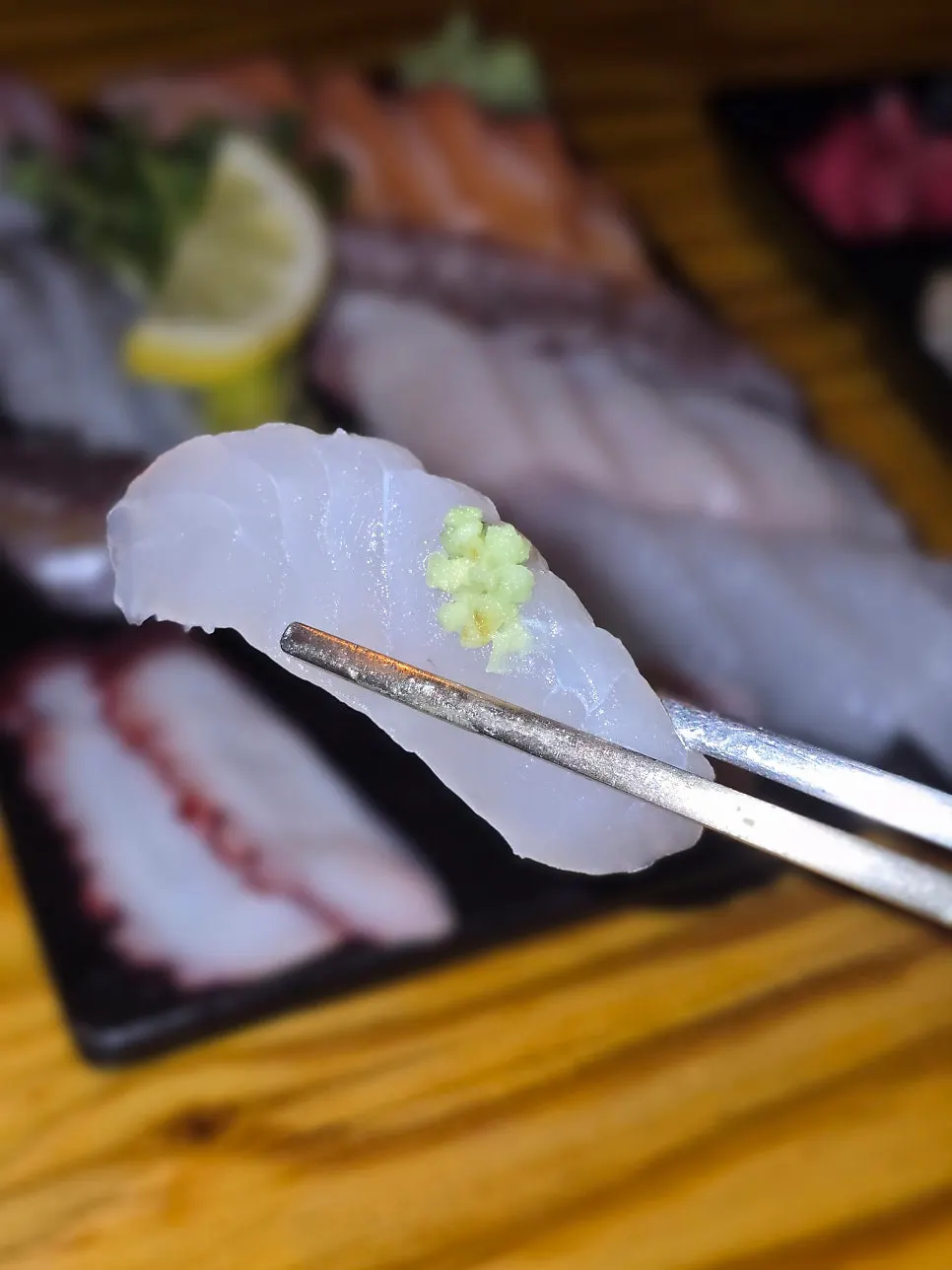 ロバタヤキソダムの串盛りの縦カット