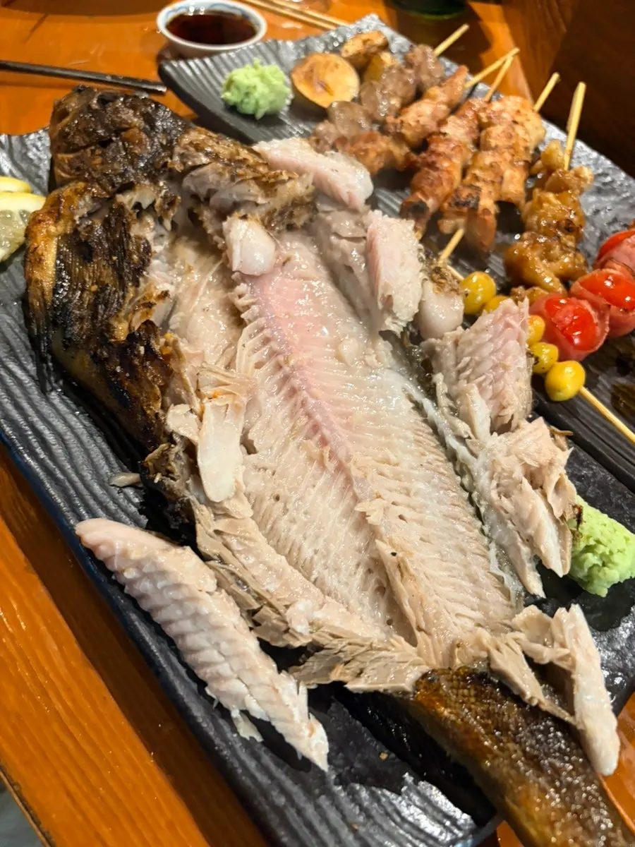 크기가 큰 임연수구이 한 마리