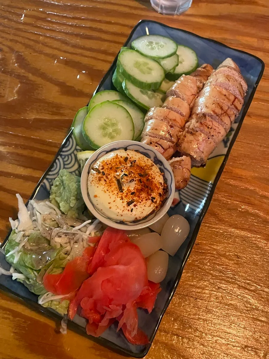 단짠 양념이 올라간 메로구이