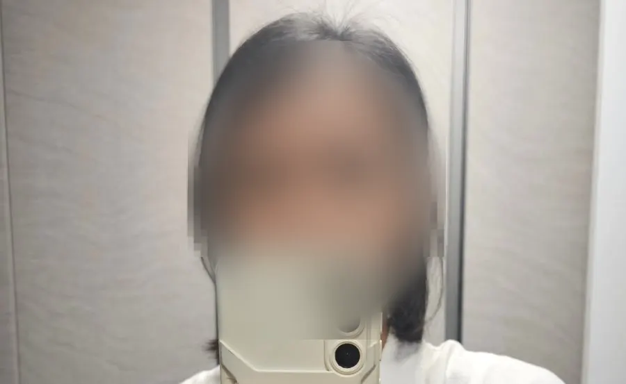 반영구 시술 전 눈썹 상태