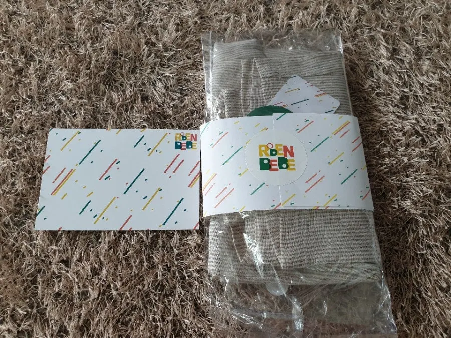 Rodenbebe Linen Pure Overalls packaging