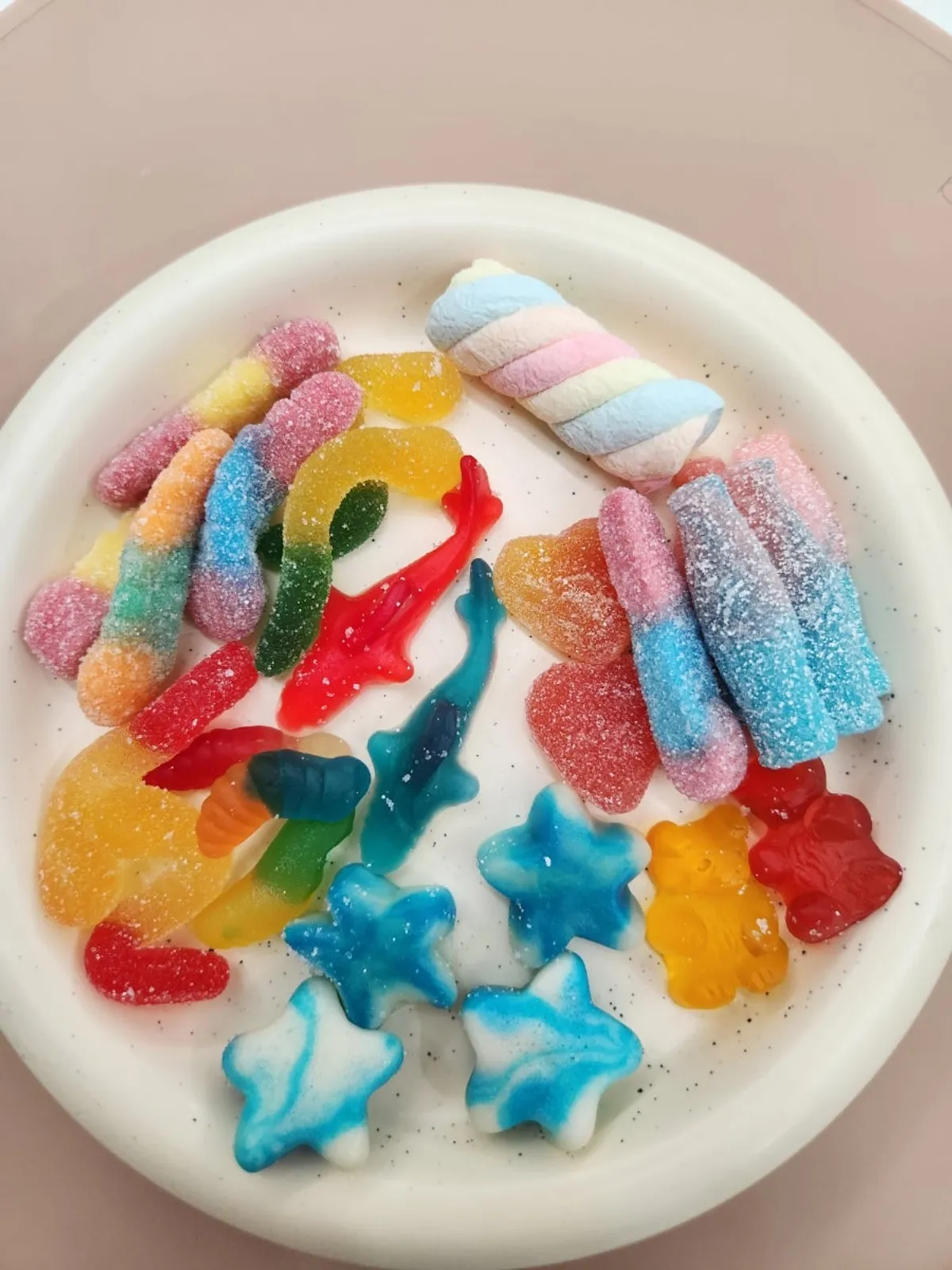 130g of imported jelly bought for ₩6,000
