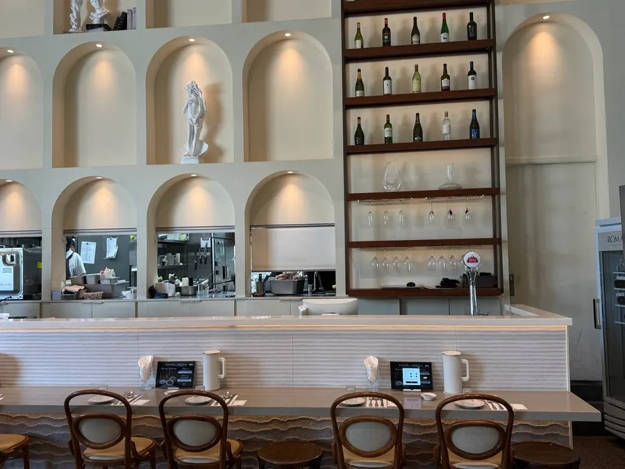 Interior design details at Romaok Magok
