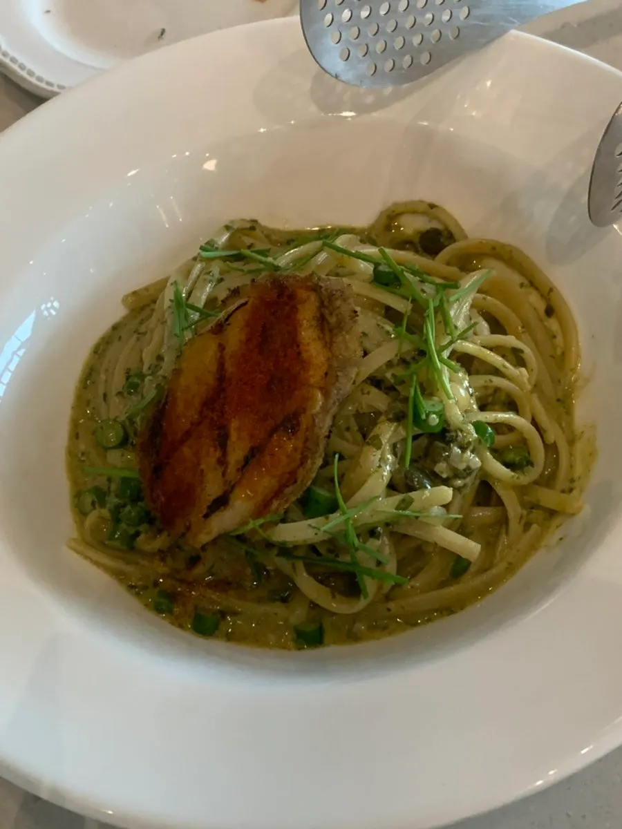 Romaok's abalone gaewoo pasta