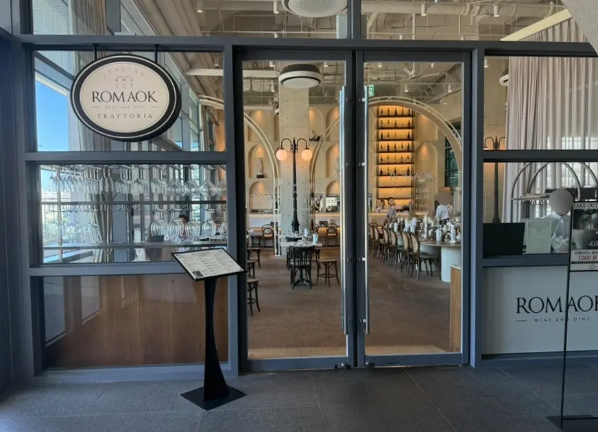 Exterior view of Romaok on the 3rd floor of LG Arts Center Seoul