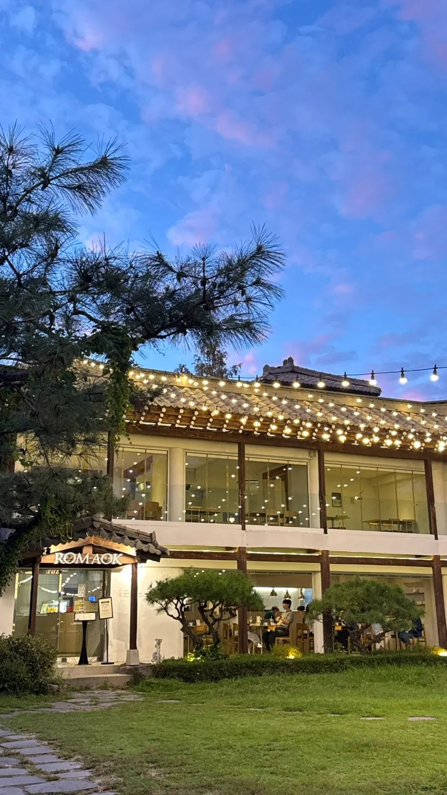Exterior of the Romaok Riverside building