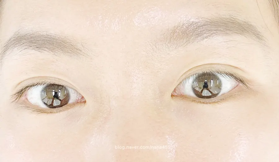 Lashes presented as before treatment in the original post
