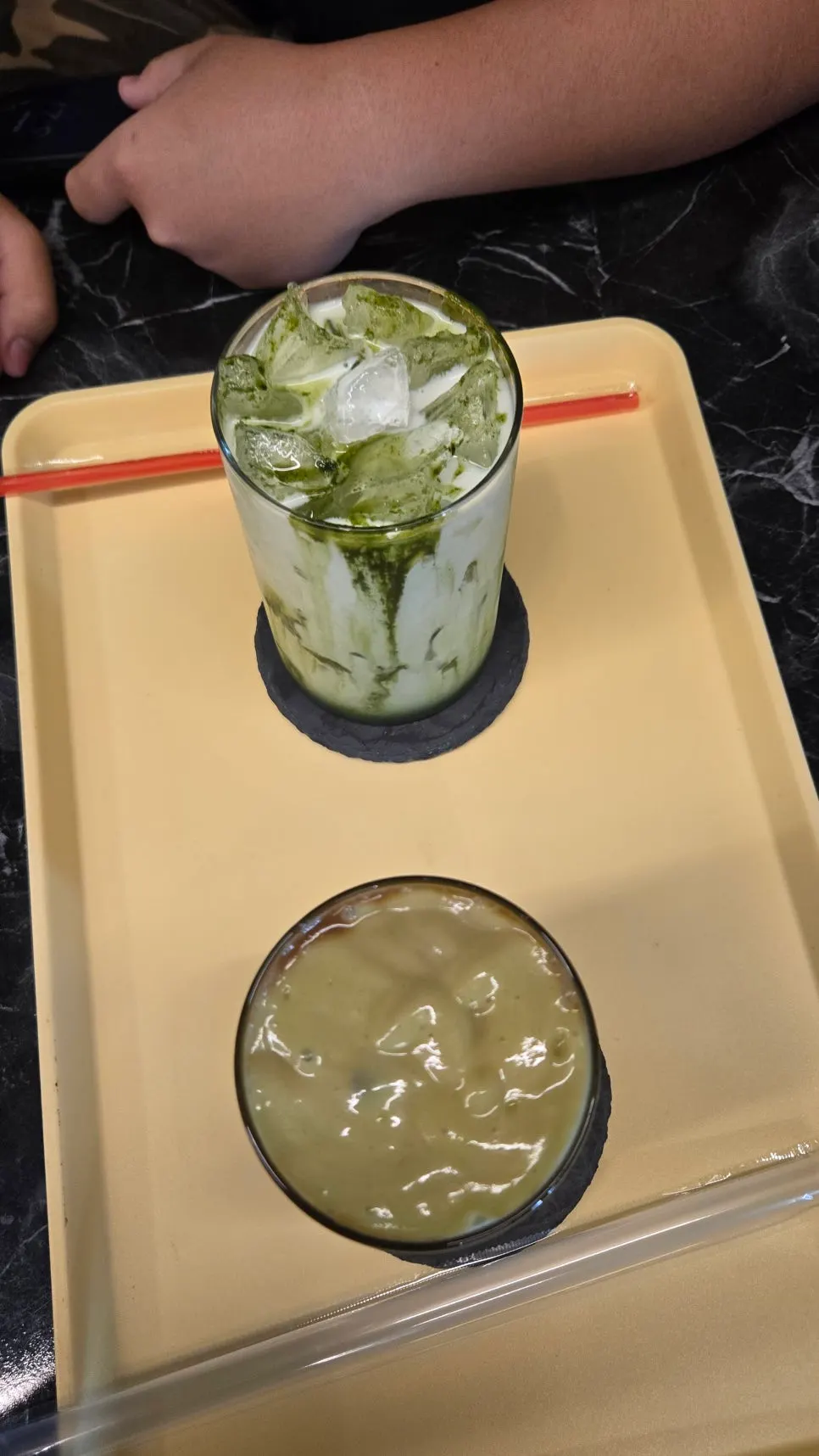 Batido de matcha de Jeju de Roastery Stan