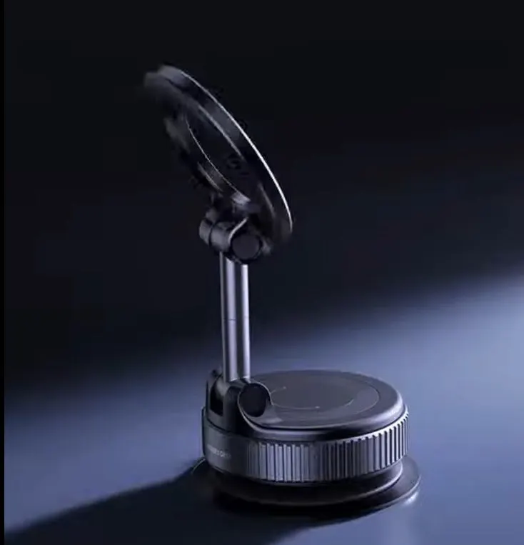Dial-operated vacuum suction mount installation