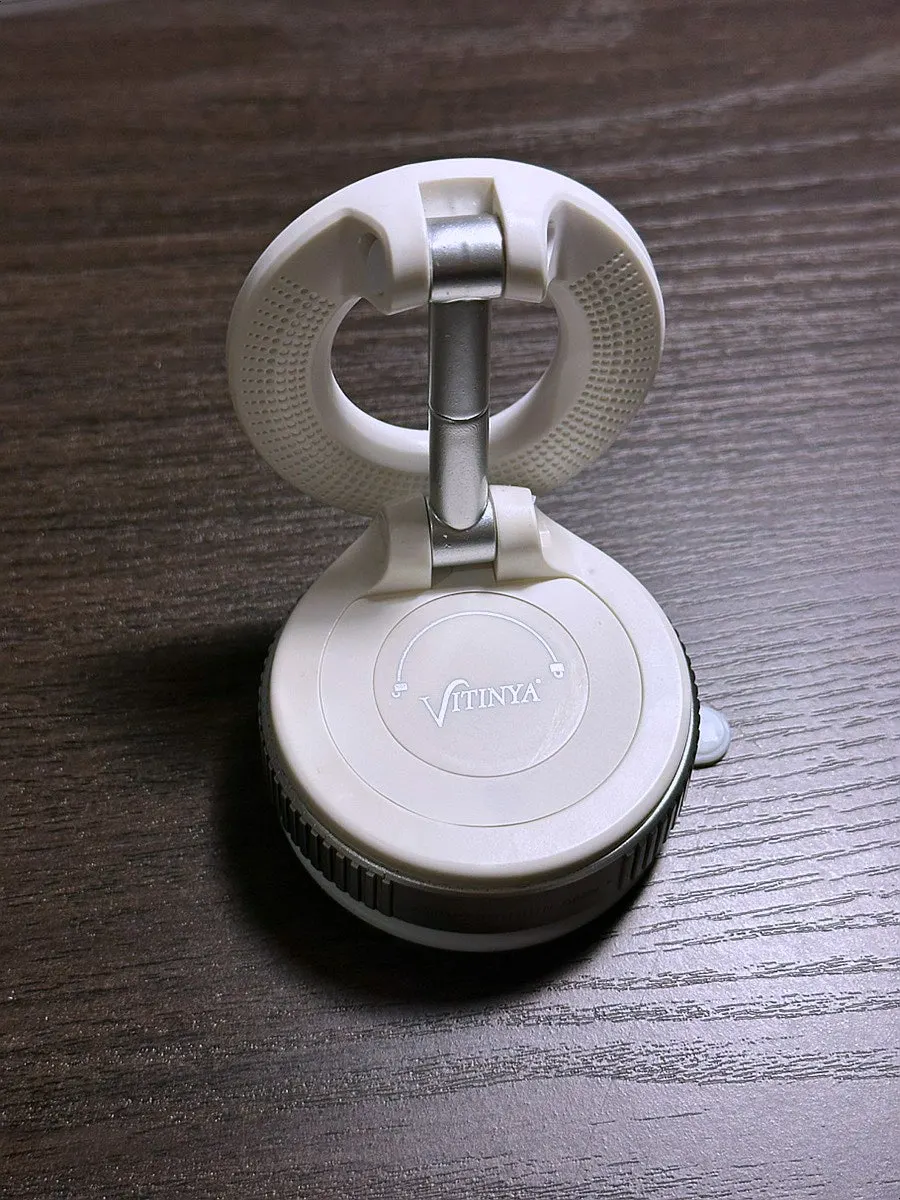 MagSafe suction phone holder used at home