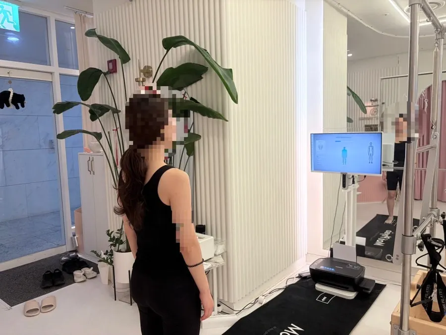 Consultation scene explaining the test results