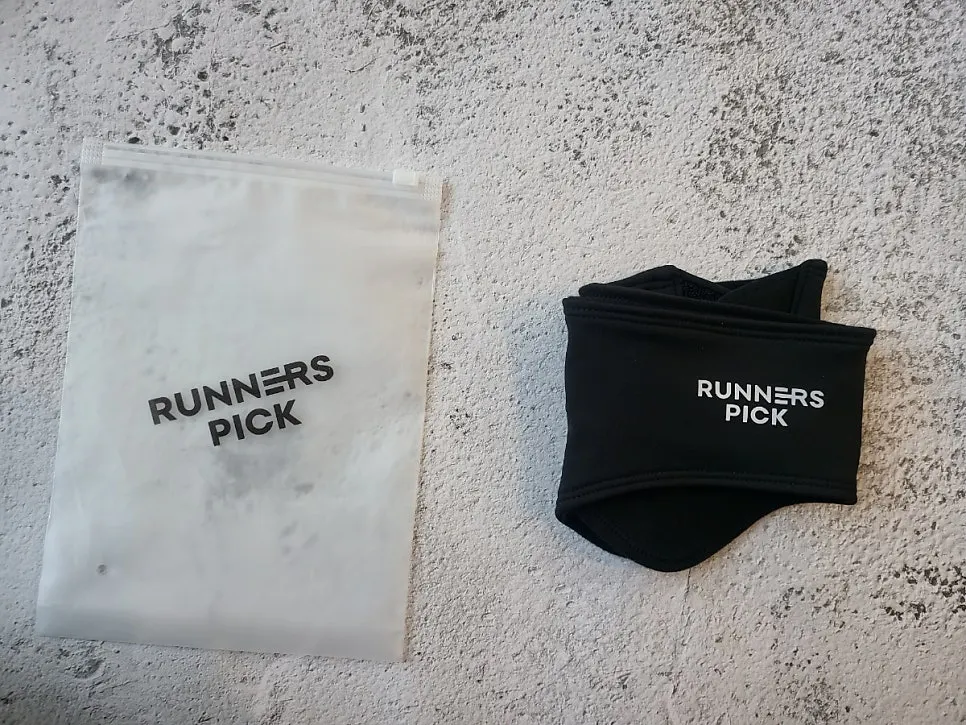 Winter ear warmers in a zip bag