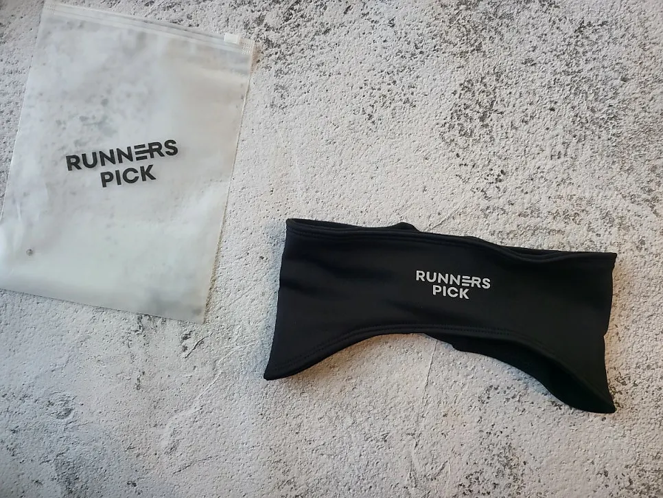 Winter ear warmers with a Velcro finish