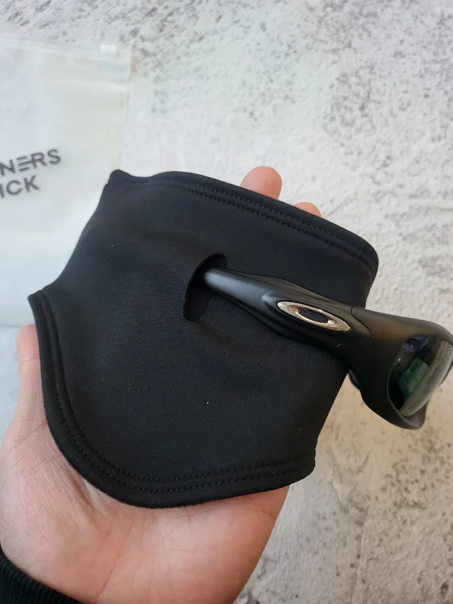 Wearing winter ear warmers for outdoor activities