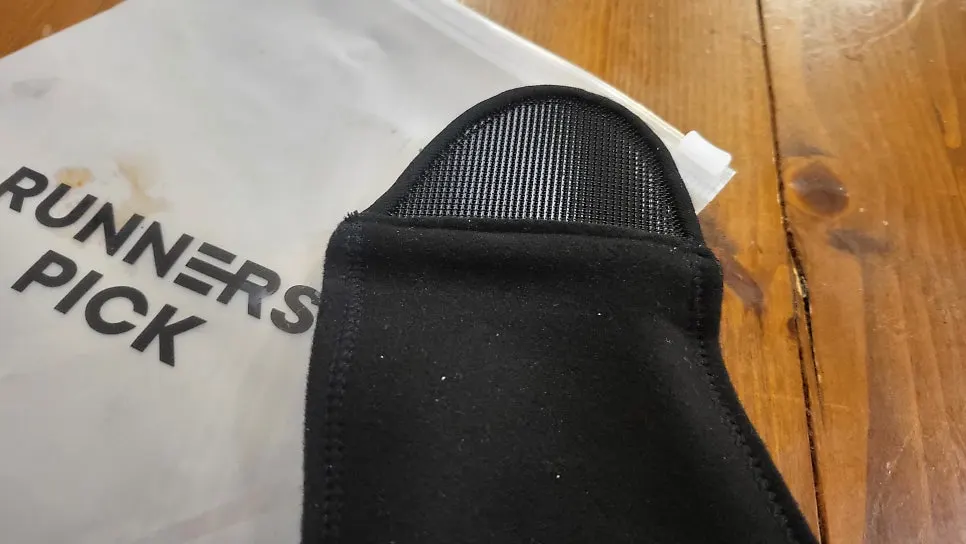Velcro winter ear warmers worn for a secure fit