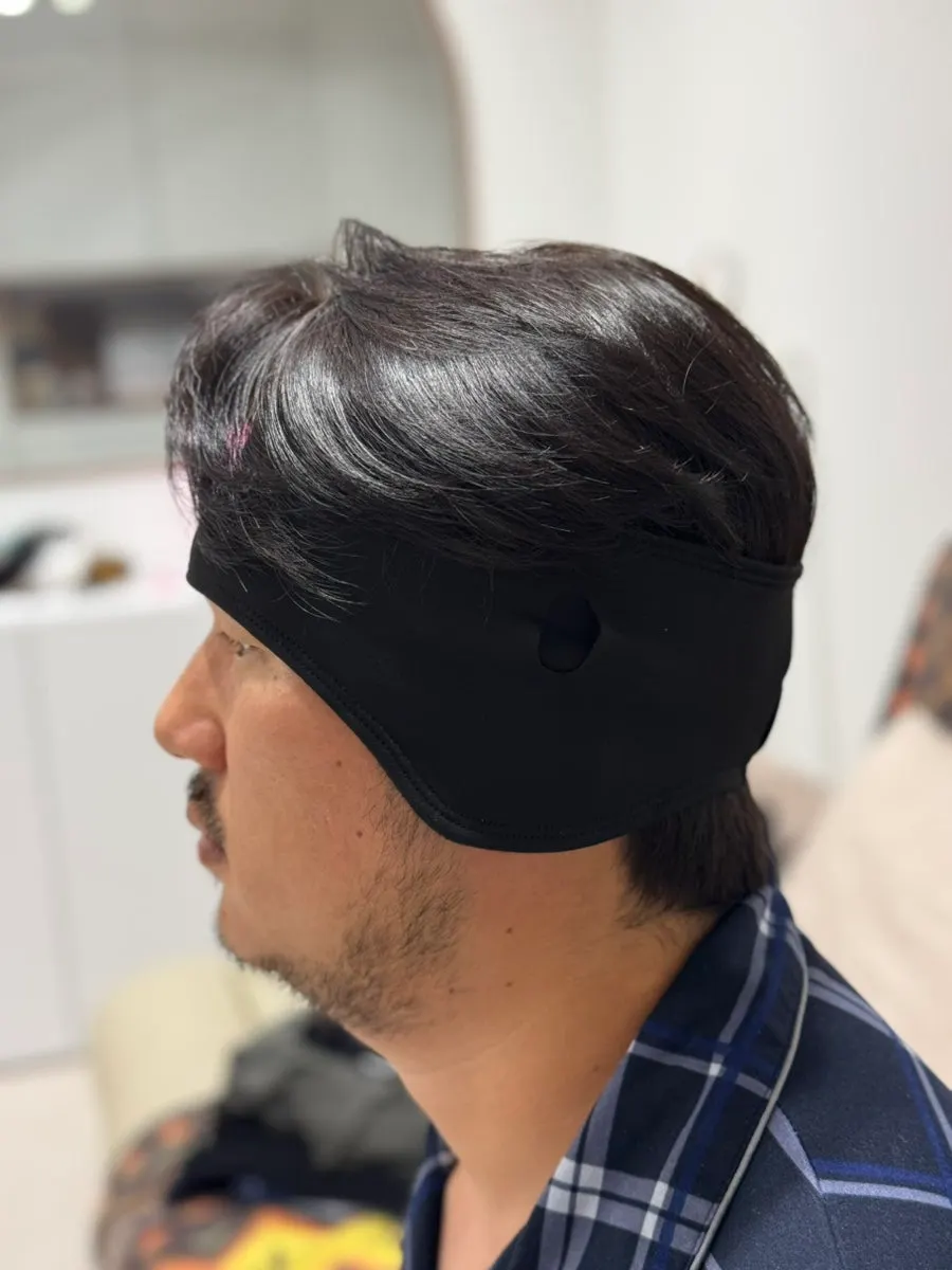 블랙 러닝 귀마개 디자인