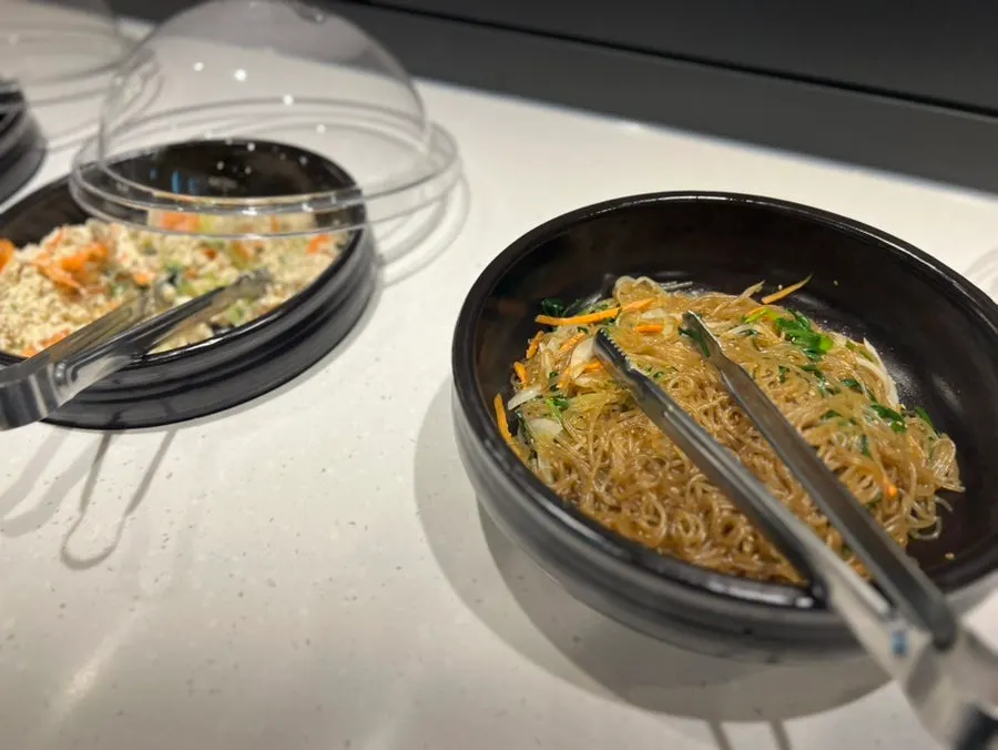 Self-serve banchan bar corner