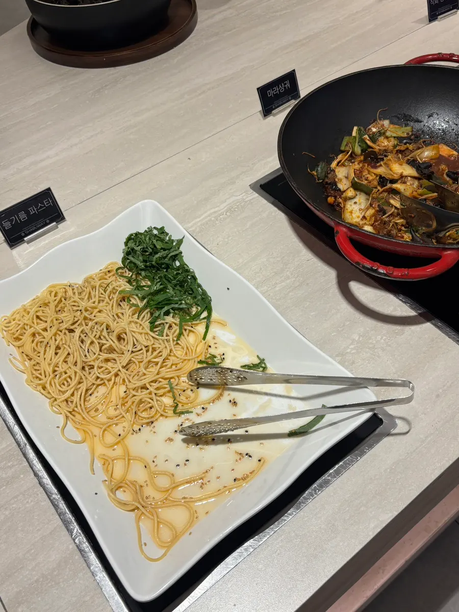 Ratatouille at the salad bar