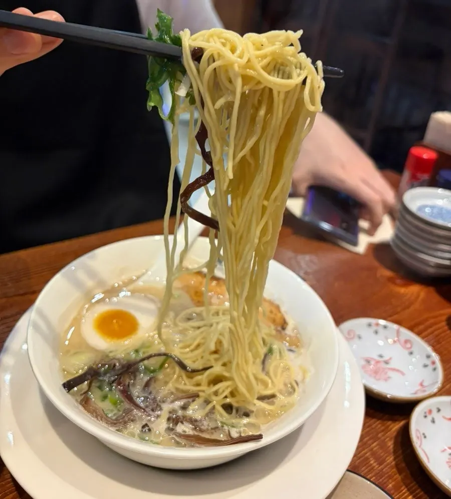 A bowl of Ryusenso Kara ramen