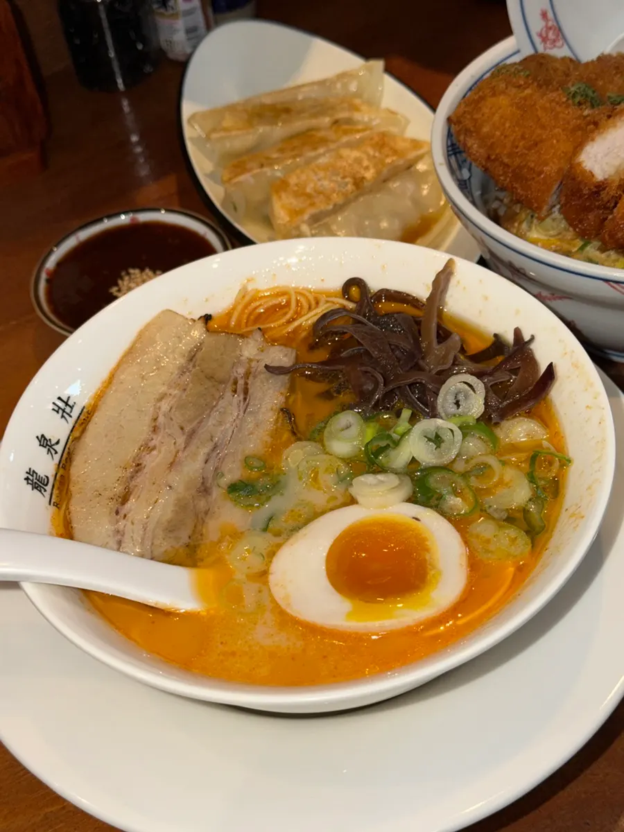 Un bowl de ramen picante Ryusenso Kara