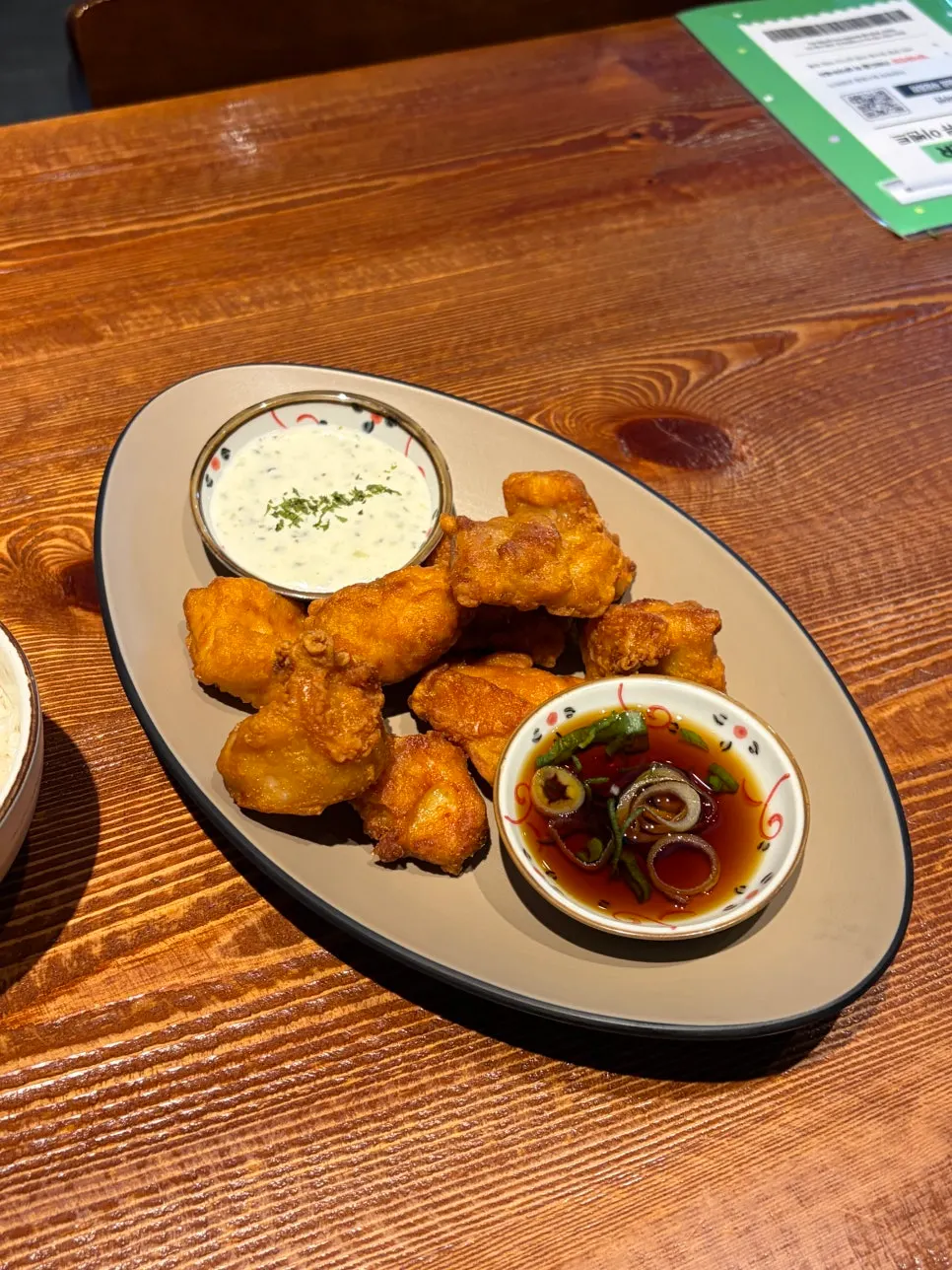 토리 카라아게 한 접시