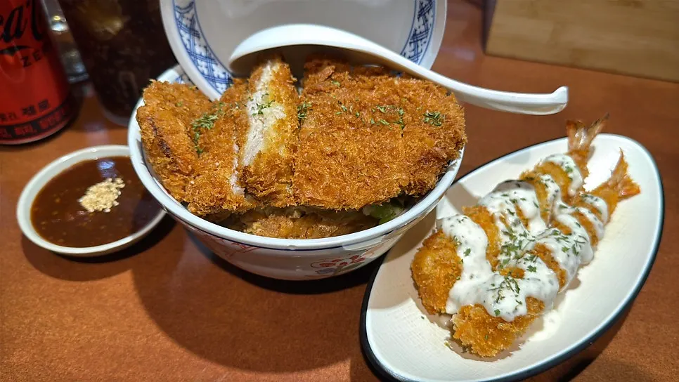 류센소 범어점 메뉴 화면