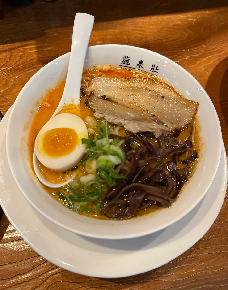 The spicy Ryusenso Kara ramen
