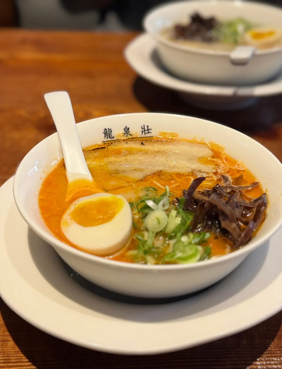 Ryusenso Kara ramen ordered at spice level 2