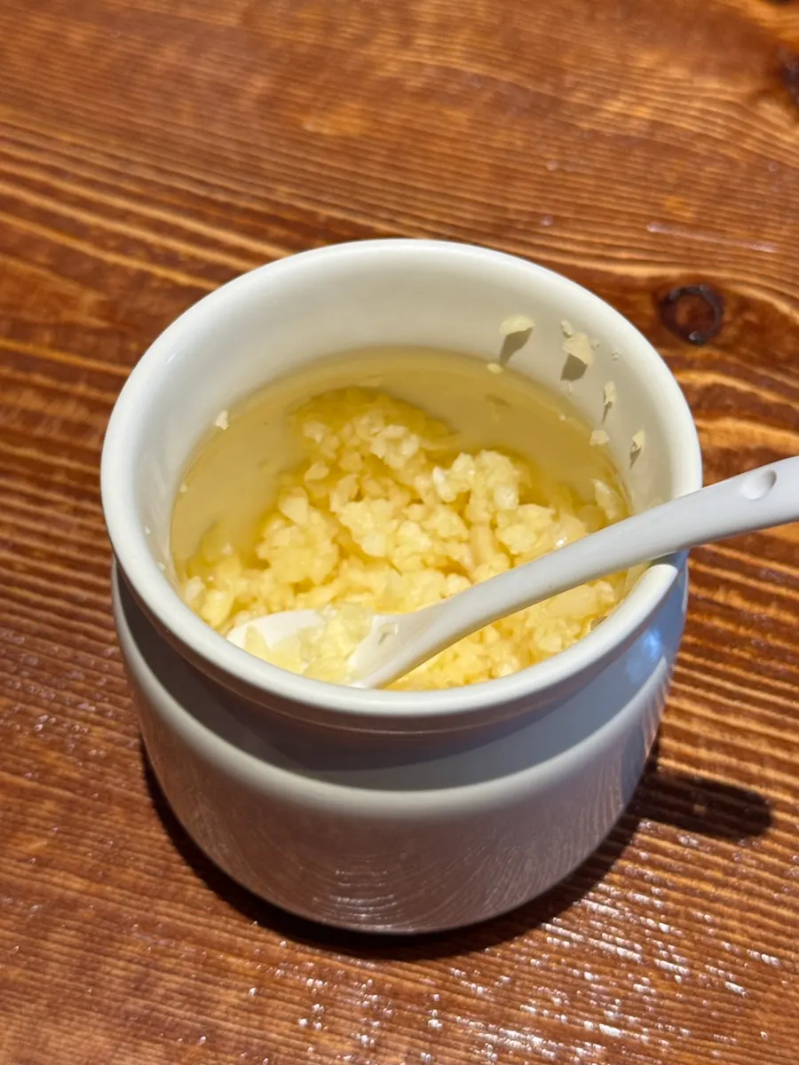 Soft-boiled egg soaked in the broth