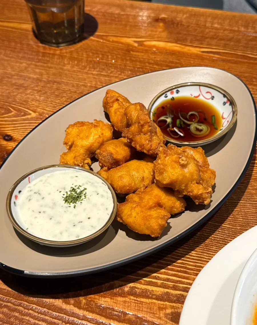 Crispy fried tori karaage