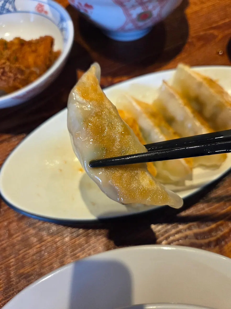 야끼교자 클로즈업