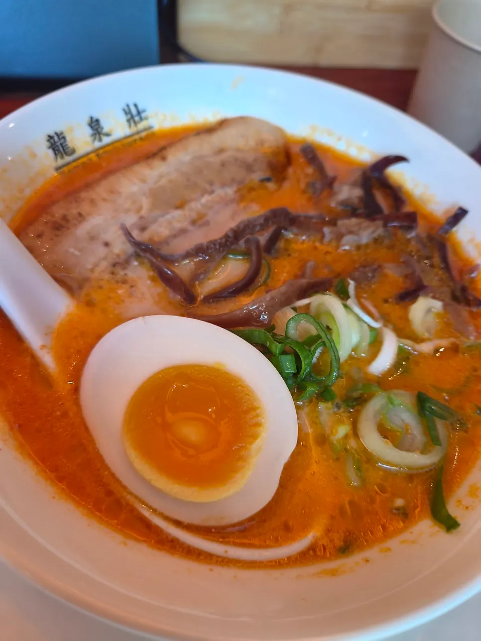 매운 돈코츠 라멘 류센소카라 한 그릇