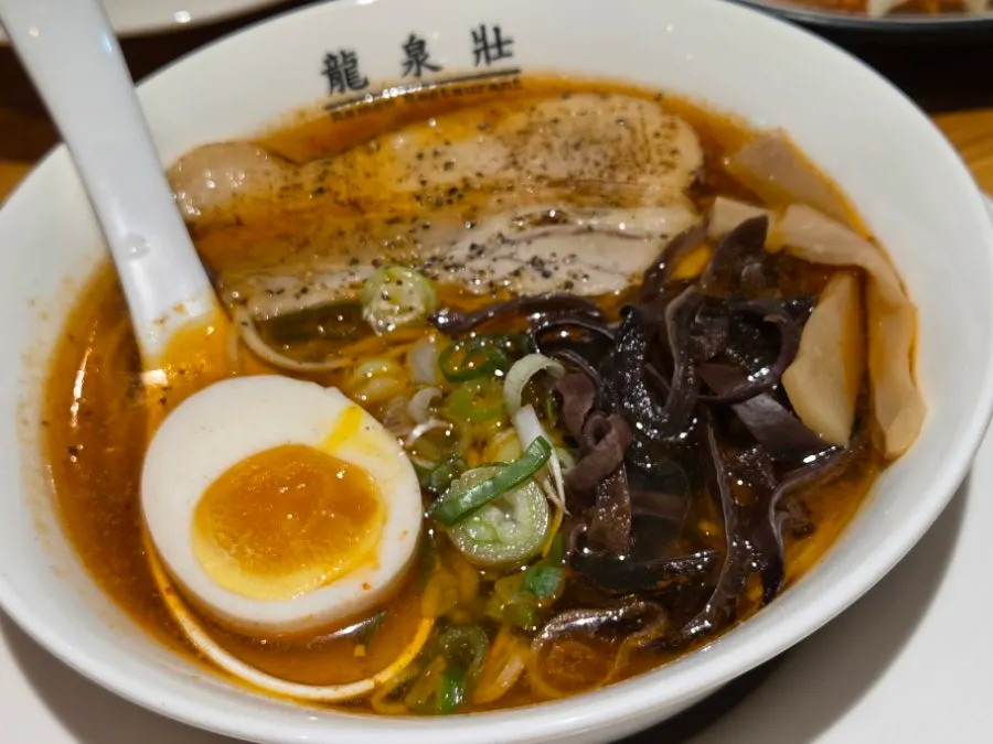 Ryusenso Asari soy-sauce ramen with clam broth