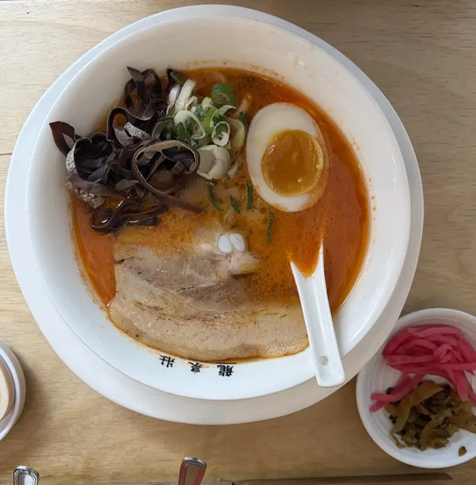 Ryusenso's open kitchen where the cooking process is visible