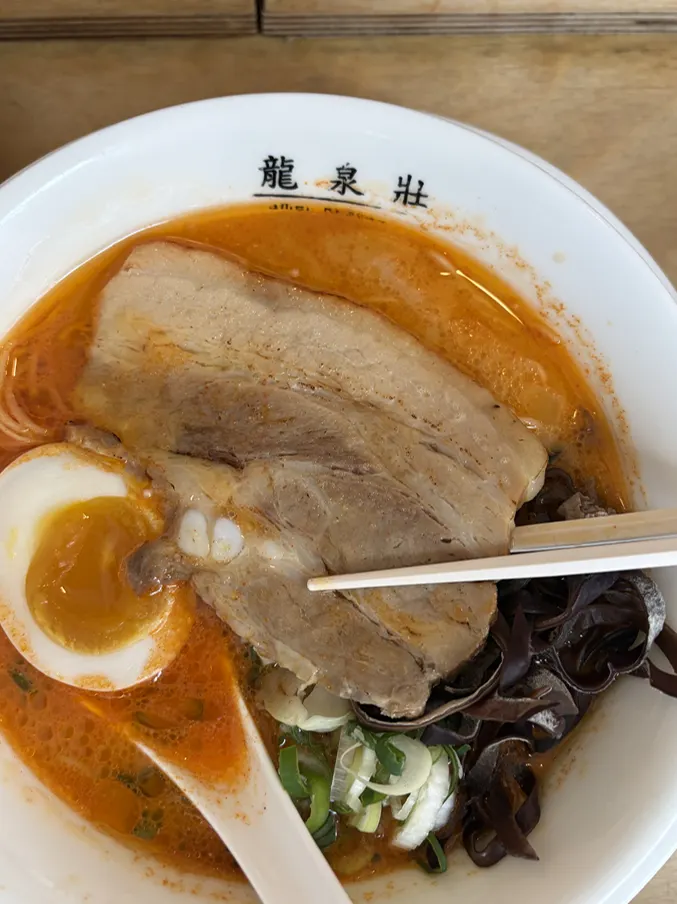 Extra order of runny ajitamago soft-boiled egg