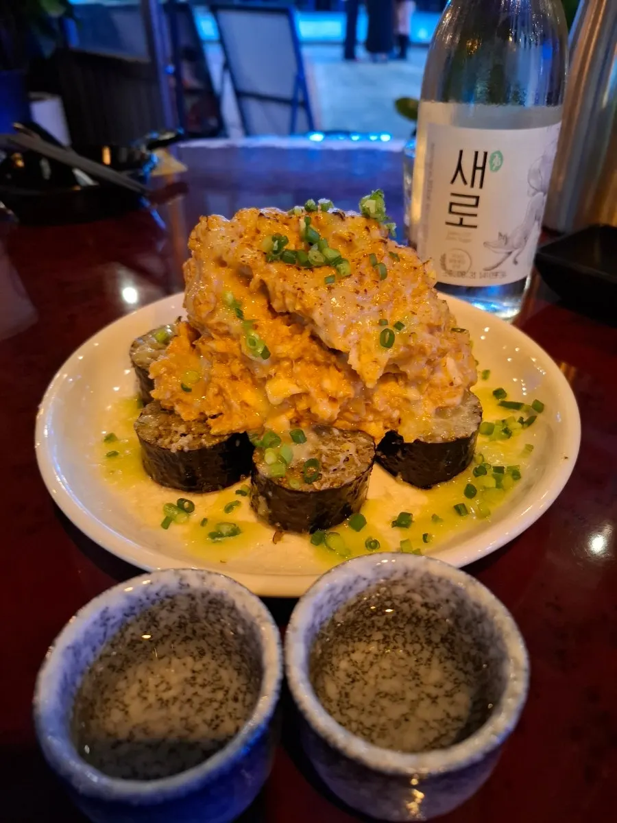 Ankimo maki at Susan Sadang Main Branch