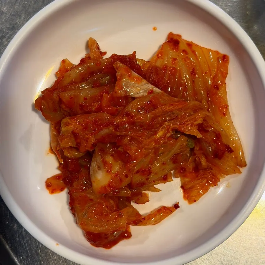 부드럽게 씹힌 막창 모듬구이