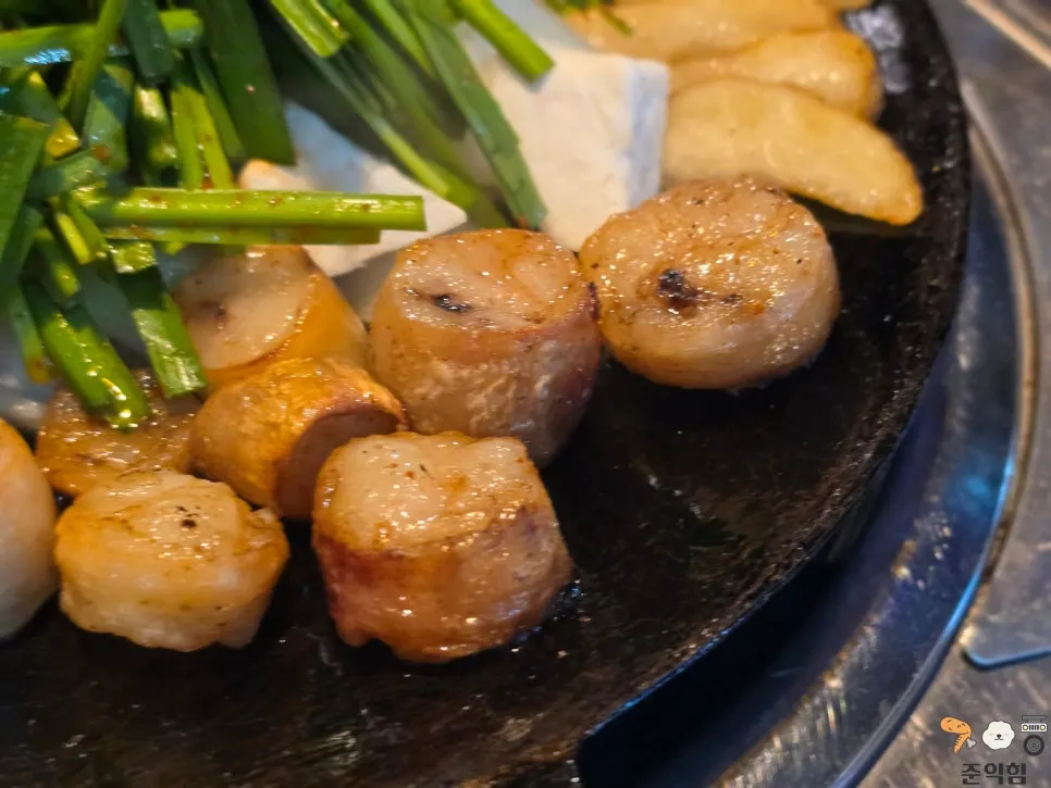 Chewy grilled makchang