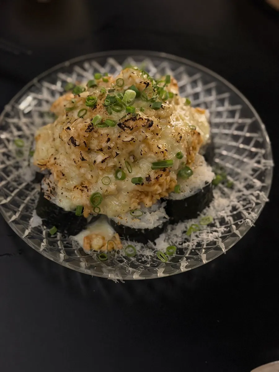Ankimo maki at Sansu Sadang Main Branch