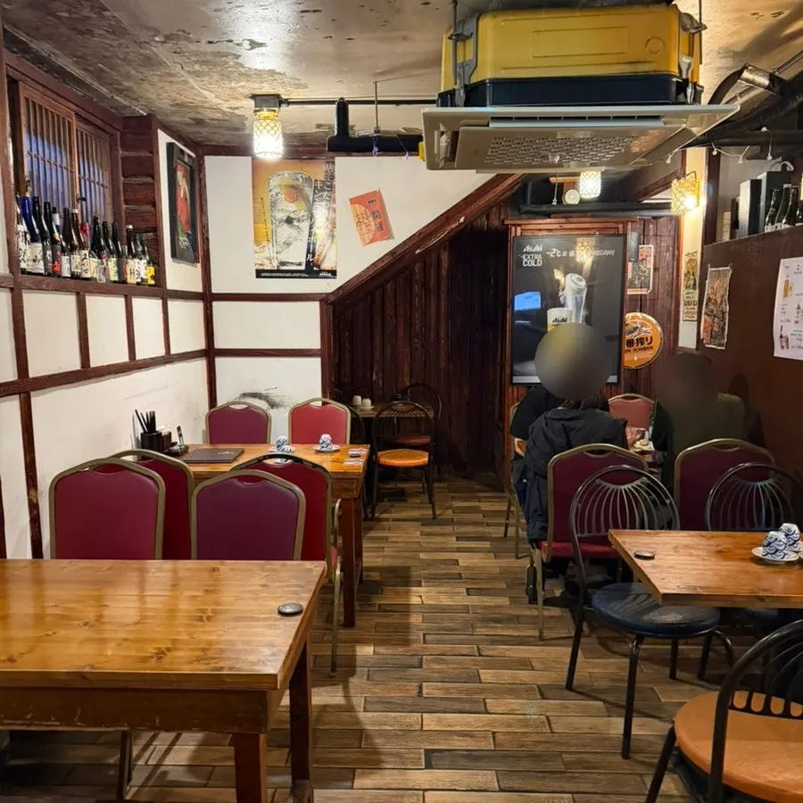Interior of Gyeongseong Sanghoe with a Japanese izakaya atmosphere