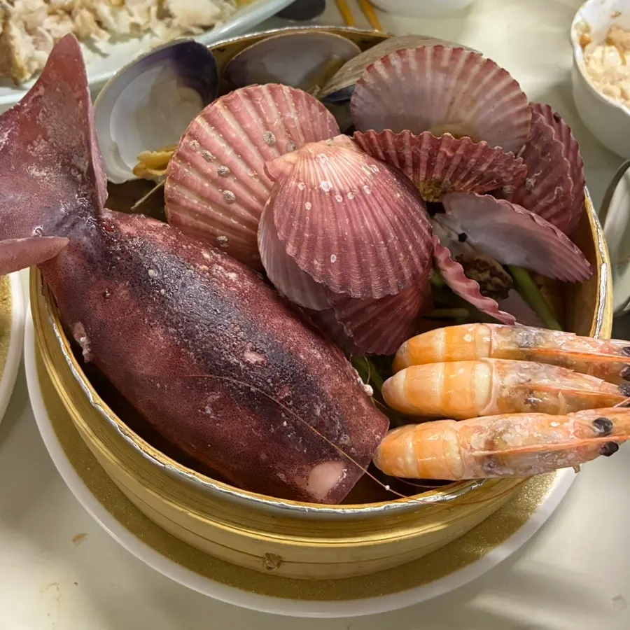 Table filled with side dishes