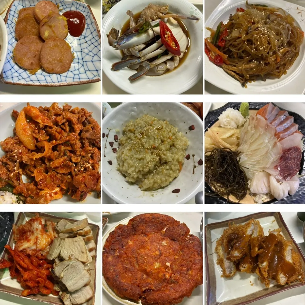 Generously set table at the silbijip