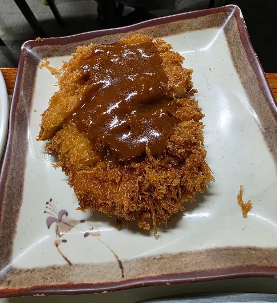 코스로 나온 가자미구이