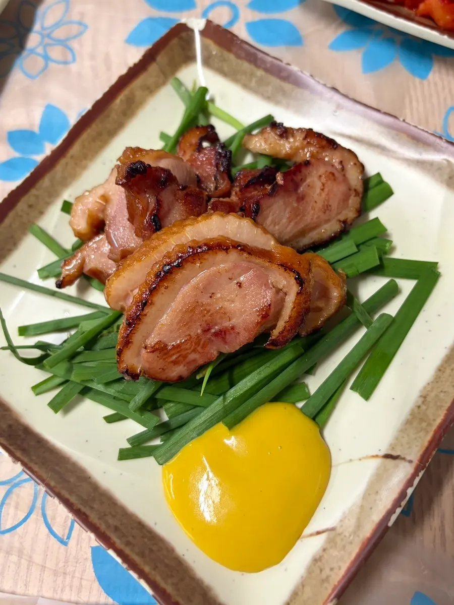 Roast duck at Jindallae Silbi